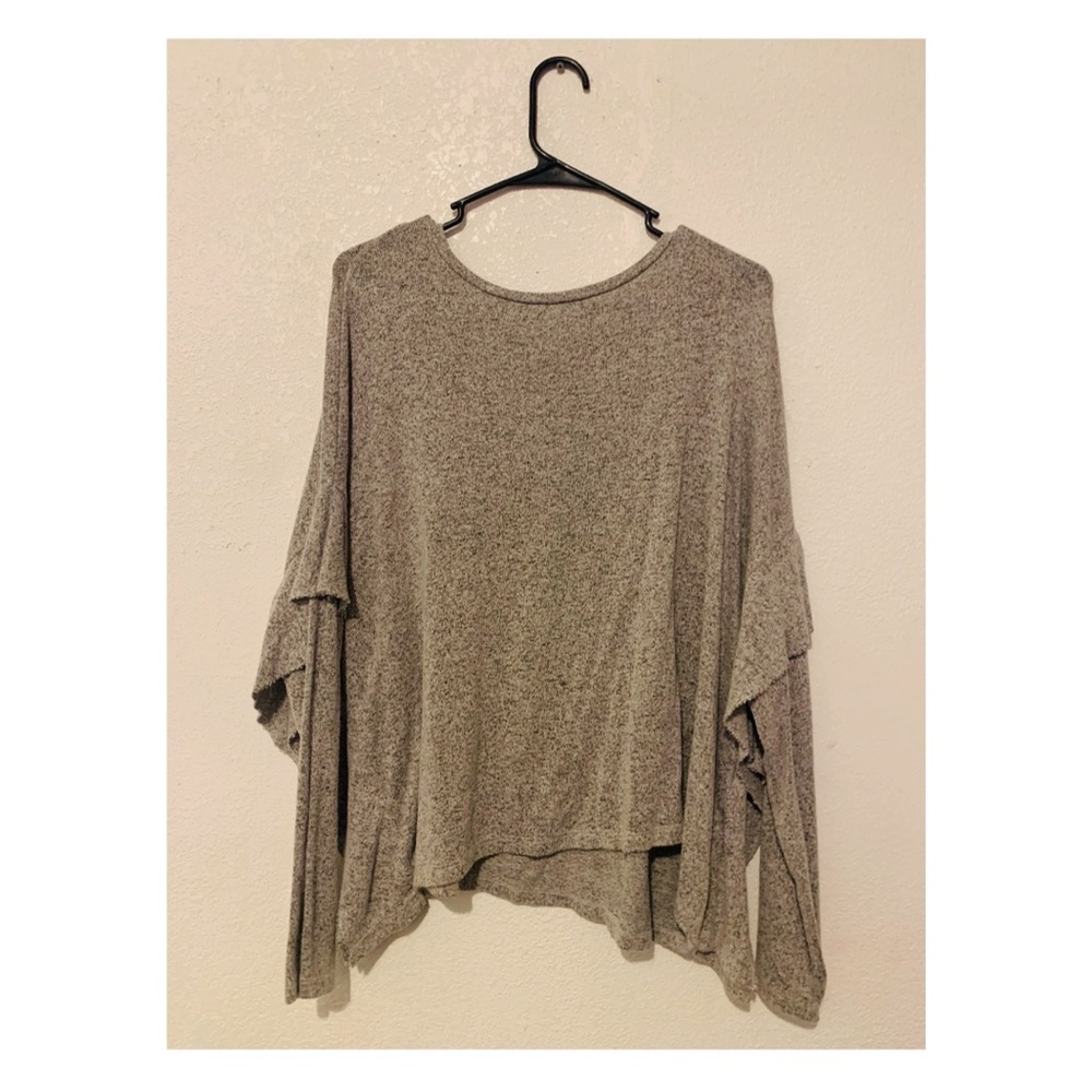Ruched long sleeve